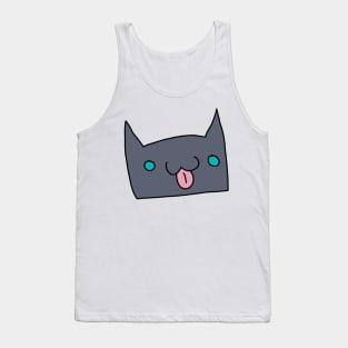 Catmoji Blep Russian Blue Tank Top